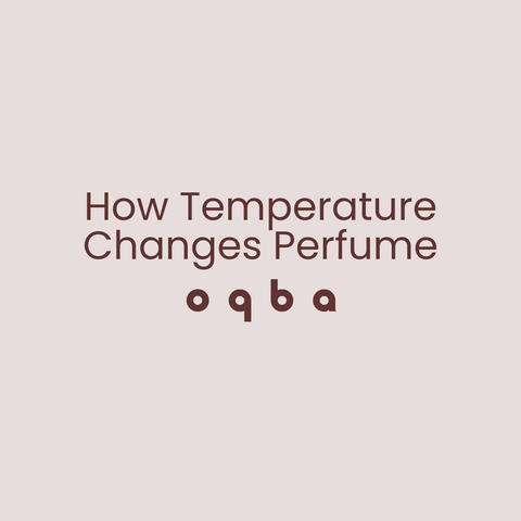 How Temperature Changes the Behavior of Perfume Notes